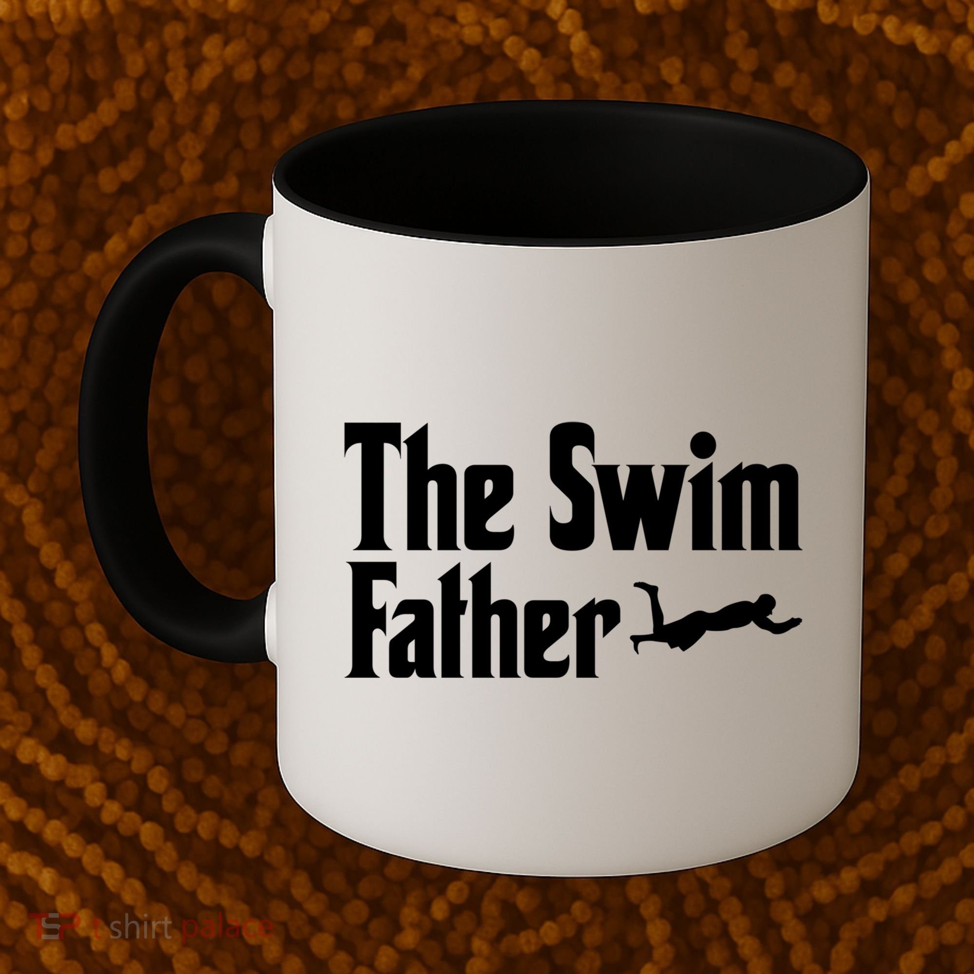 The Swim Father Swimming Dad Swimmer Fathers Day Cute Gift Coffee Mug