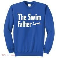 The Swim Father Swimming Dad Swimmer Fathers Day Cute Gift Sweatshirt thumb 0
