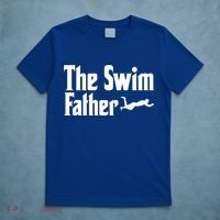 The Swim Father Swimming Dad Swimmer Fathers Day Cute Gift T-Shirt thumb 5