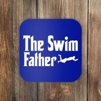 The Swim Father Swimming Dad Swimmer Fathers Day Cute Gift Coaster thumb 0