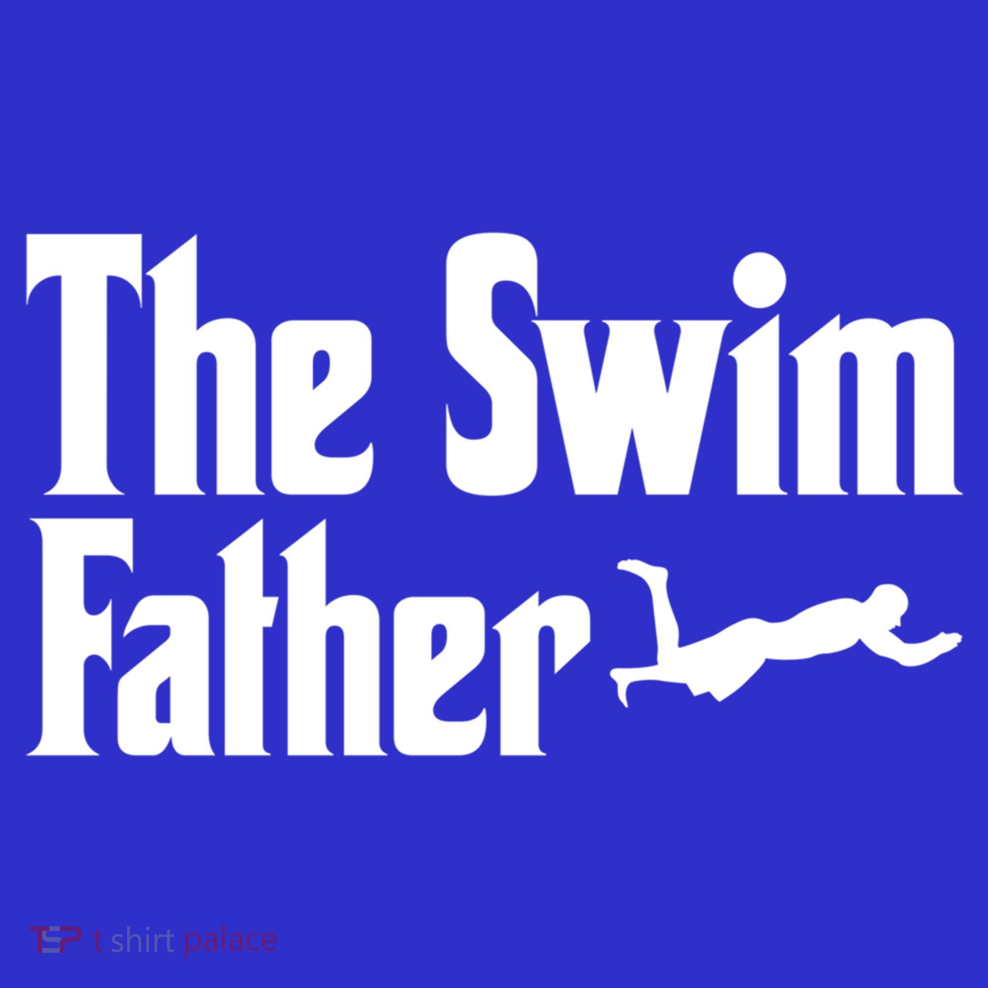 The Swim Father Swimming Dad Swimmer Fathers Day Cute Gift Polo