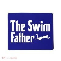 The Swim Father Swimming Dad Swimmer Fathers Day Cute Gift Mousepad thumb 0