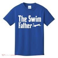 The Swim Father Swimming Dad Swimmer Fathers Day Cute Gift Kids T-Shirt thumb 0