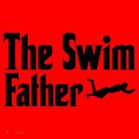 The Swim Father Swimming Dad Swimmer Fathers Day Cute Gift Santa Hat thumb 1