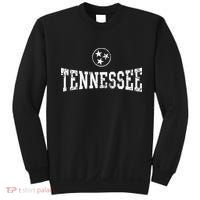 Tennessee State Flag Home Tennessean Distressed Orange Sweatshirt thumb 0
