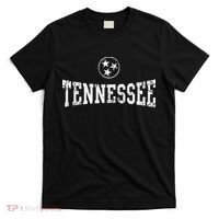Tennessee State Flag Home Tennessean Distressed Orange T-Shirt thumb 0