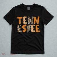 Tennessee State Flag Orange Plaid Leopard Tn T-Shirt thumb 5