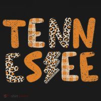 Tennessee State Flag Orange Plaid Leopard Tn Kids Hoodie thumb 5