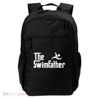 The Swim Father Funny Swimming Swimmer Gift Backpack thumb 0