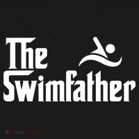 The Swim Father Funny Swimming Swimmer Gift Ornament thumb 1