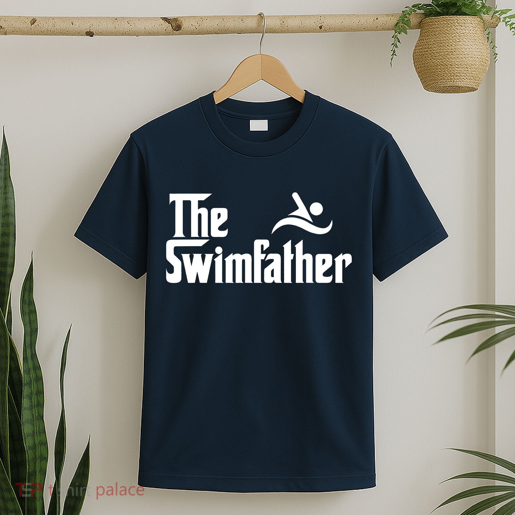 The Swim Father Funny Swimming Swimmer Gift T-Shirt