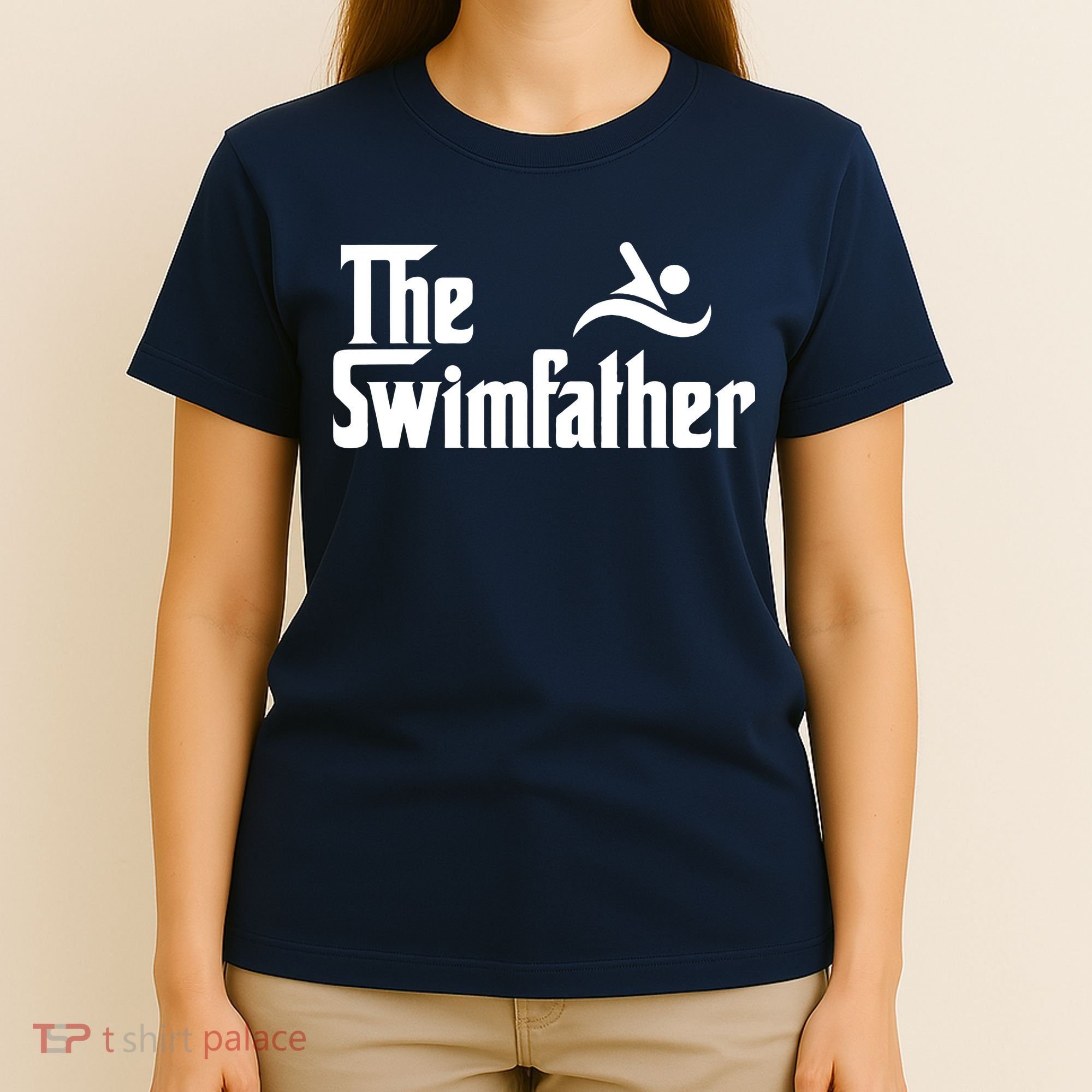 The Swim Father Funny Swimming Swimmer Gift T-Shirt