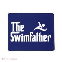 The Swim Father Funny Swimming Swimmer Gift Mousepad thumb 0