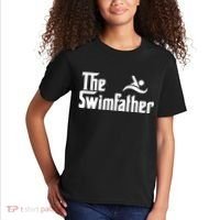 The Swim Father Funny Swimming Swimmer Gift Kids T-Shirt thumb 2