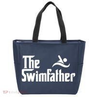 The Swim Father Funny Swimming Swimmer Gift Tote Bag thumb 0