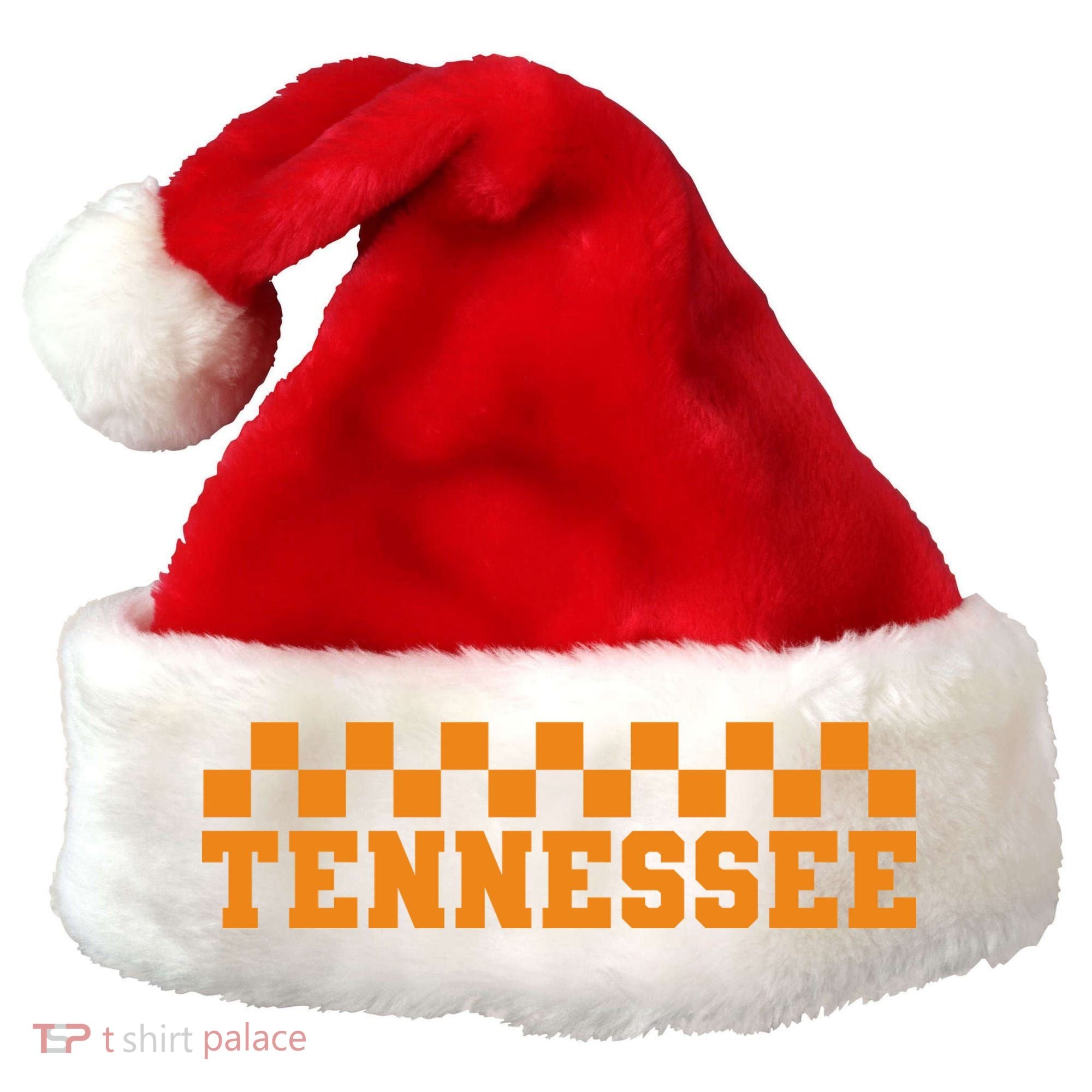 Tennessee Sports Fan Santa Hat