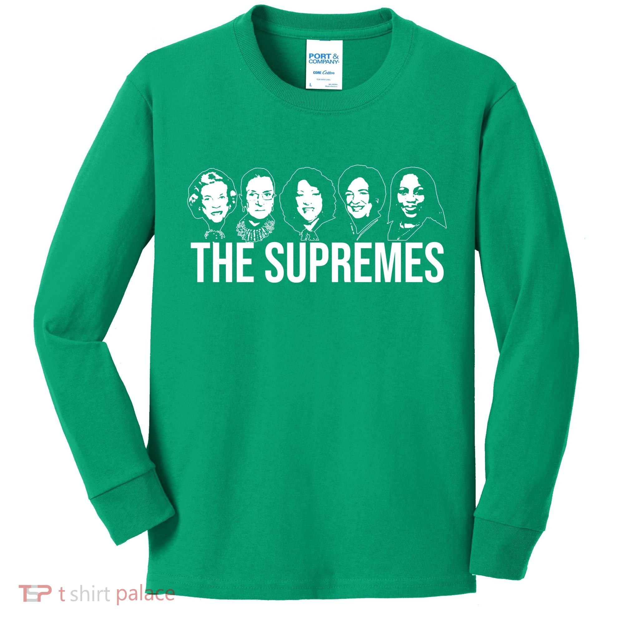 The Supremes Female Supreme Court Justices Kids Long Sleeve Shirt