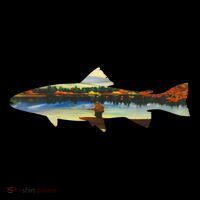 Trout Silhouette Fly Fishing Sunset Lake Coffee Mug thumb 5