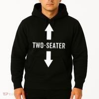Two Seater For Men 2 Seater Dad Funny Gift Hoodie thumb 2