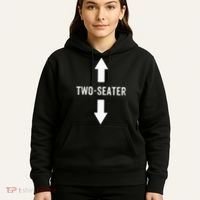 Two Seater For Men 2 Seater Dad Funny Gift Hoodie thumb 5