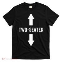 Two Seater For Men 2 Seater Dad Funny Gift T-Shirt thumb 0