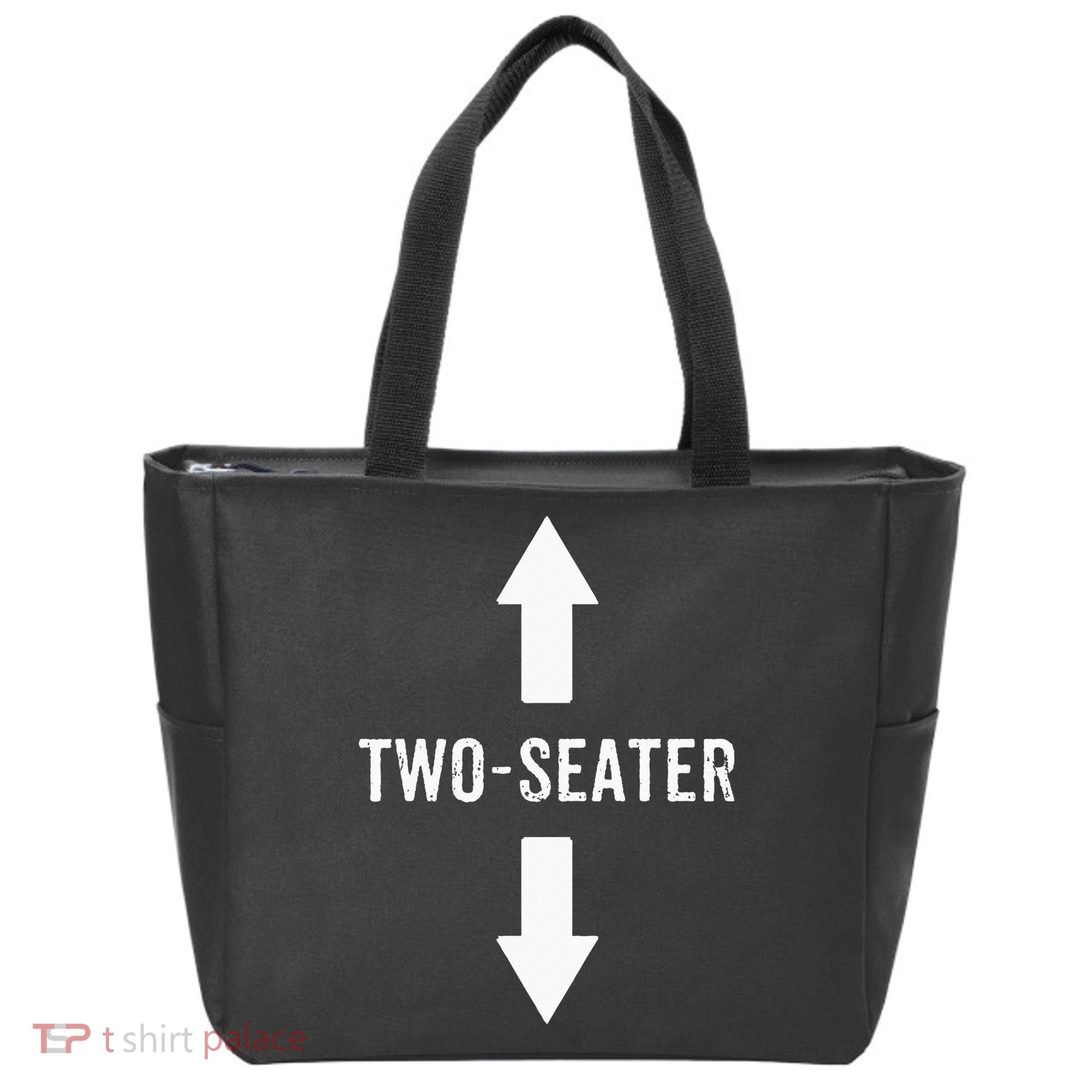 Two Seater For Men 2 Seater Dad Funny Gift Tote Bag