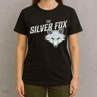 The Silver Fox Holiday Gift T-Shirt thumb 4