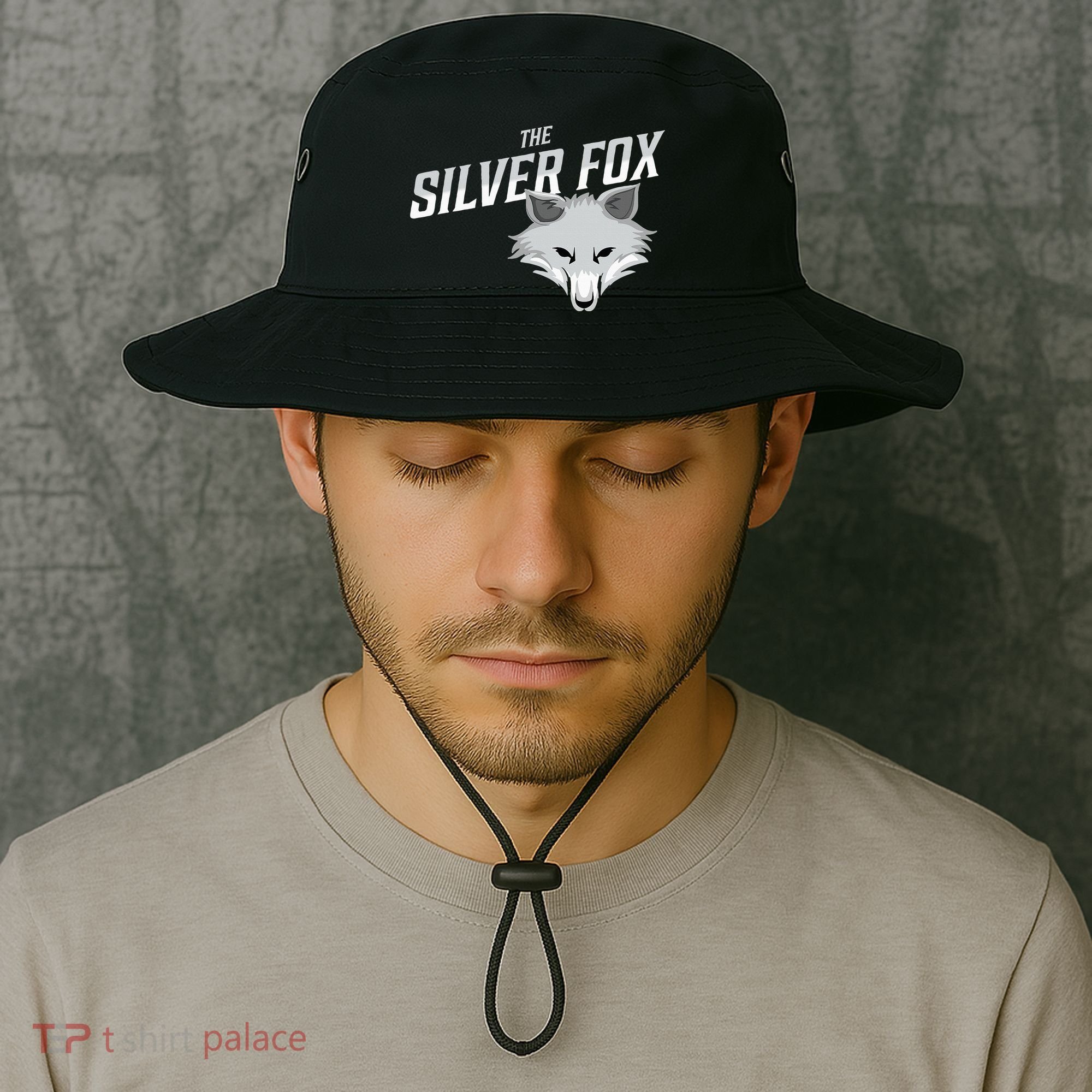 The Silver Fox Holiday Gift Bucket Hat