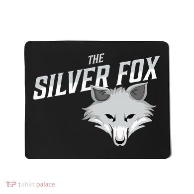 The Silver Fox Holiday Gift Mousepad