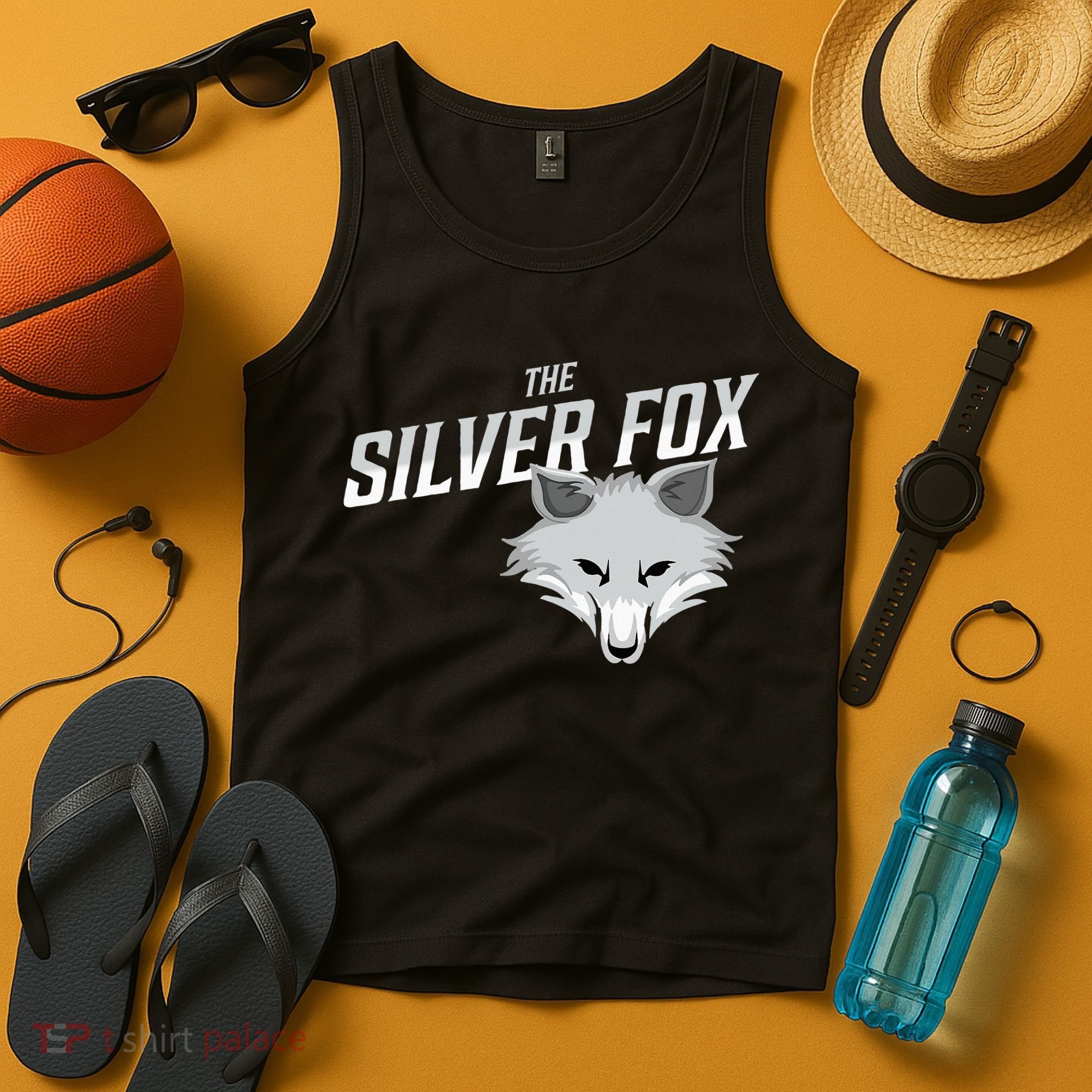 The Silver Fox Holiday Gift Tank Top
