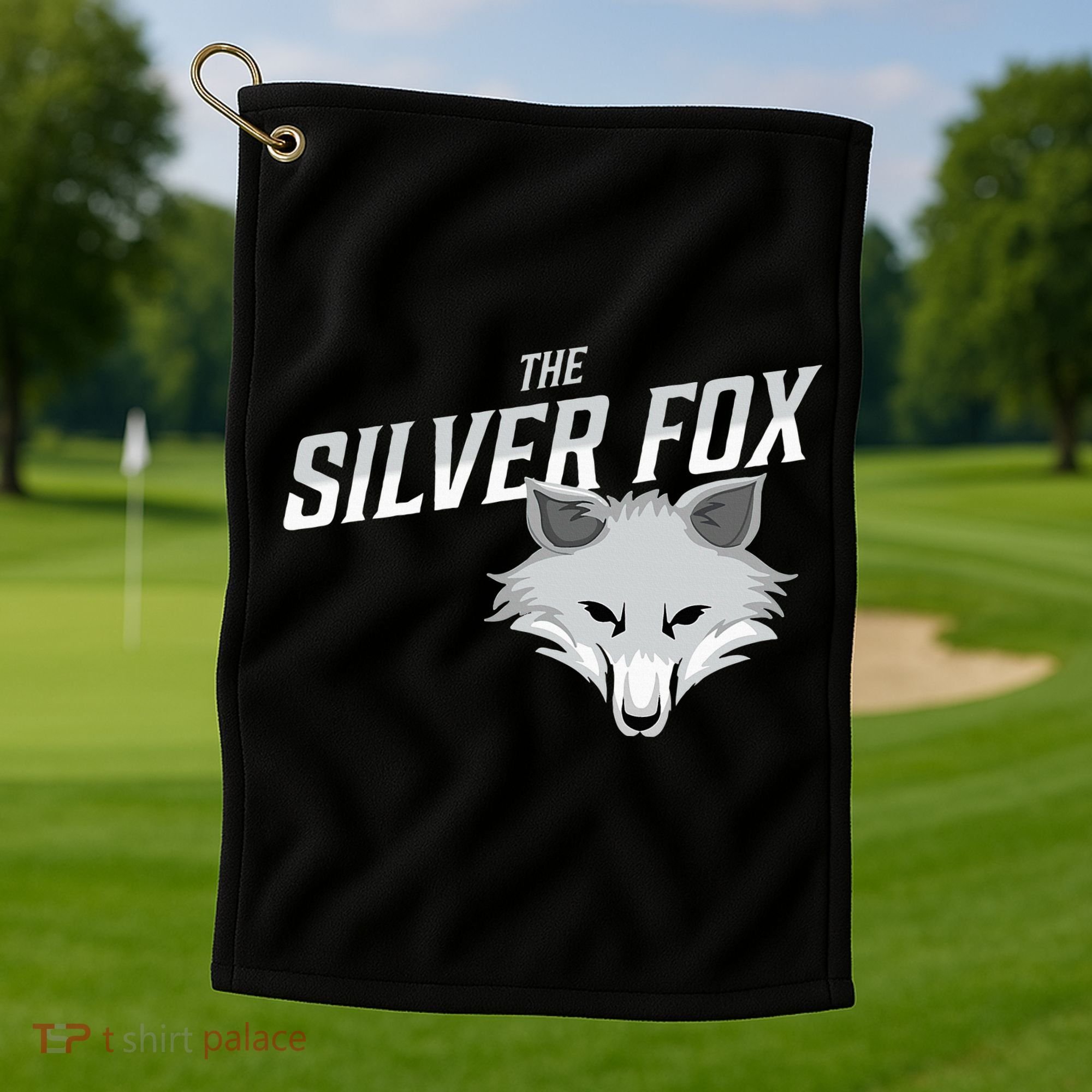 The Silver Fox Holiday Gift Golf Towel