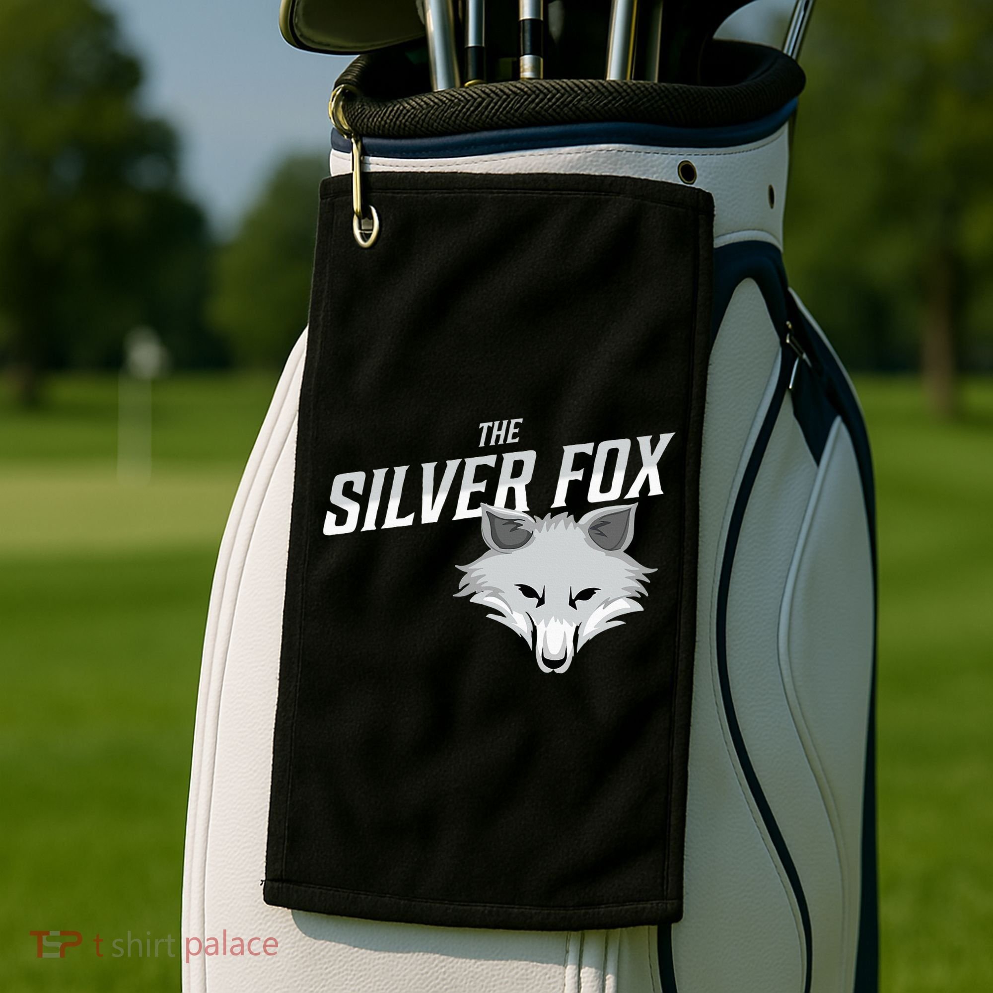 The Silver Fox Holiday Gift Golf Towel