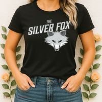 The Silver Fox Holiday Gift Women's T-Shirt thumb 2