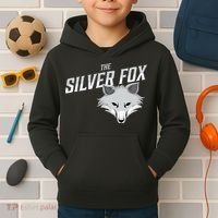 The Silver Fox Holiday Gift Kids Hoodie thumb 2