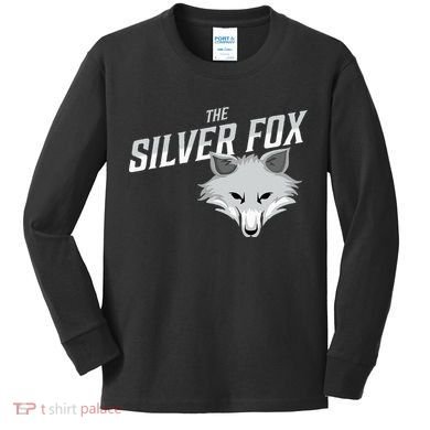 The Silver Fox Holiday Gift Kids Long Sleeve Shirt