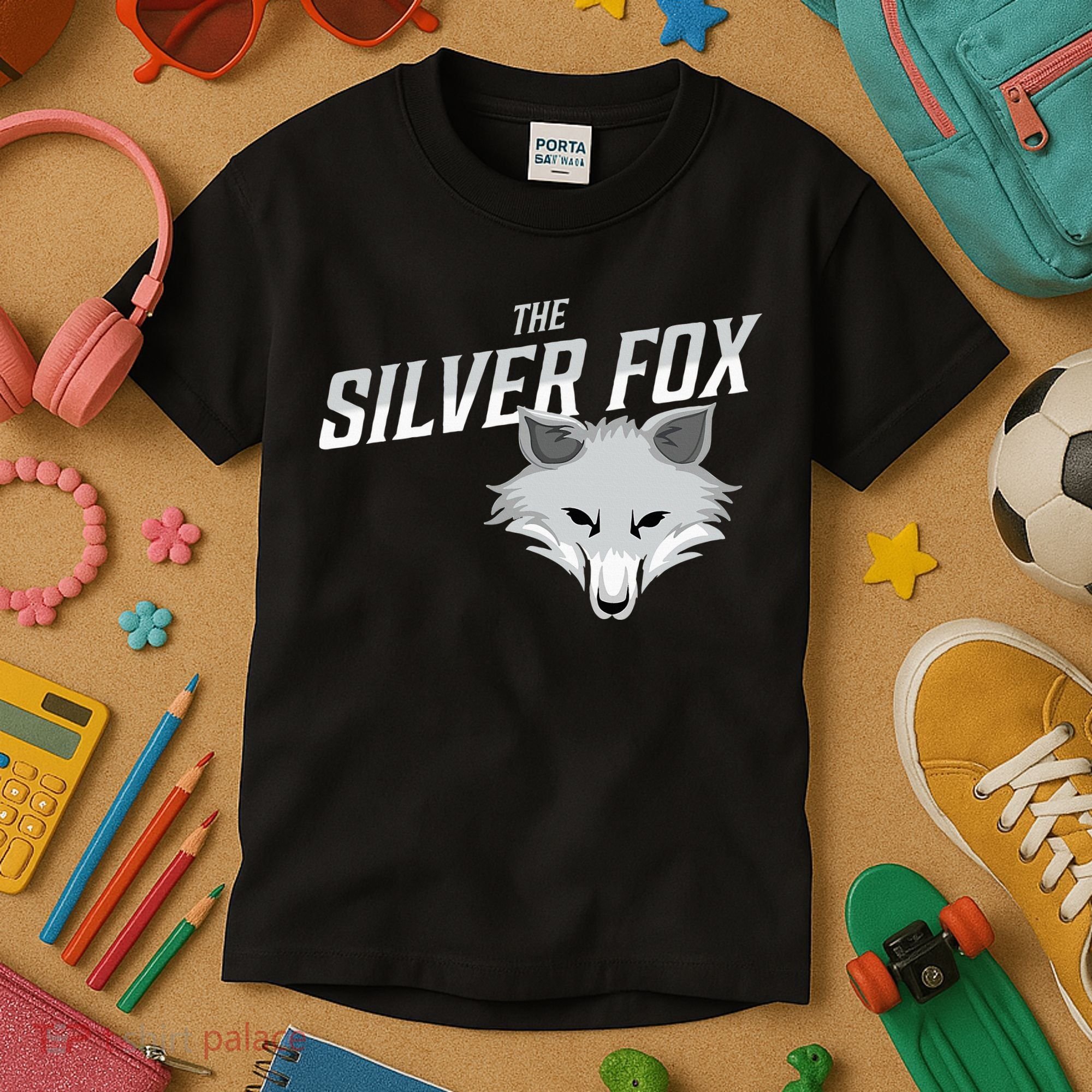 The Silver Fox Holiday Gift Kids T-Shirt