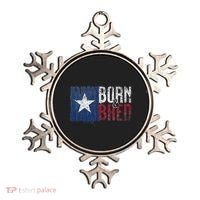 Texas State Flag Pride Born & Bred Native Home Ornament thumb 0