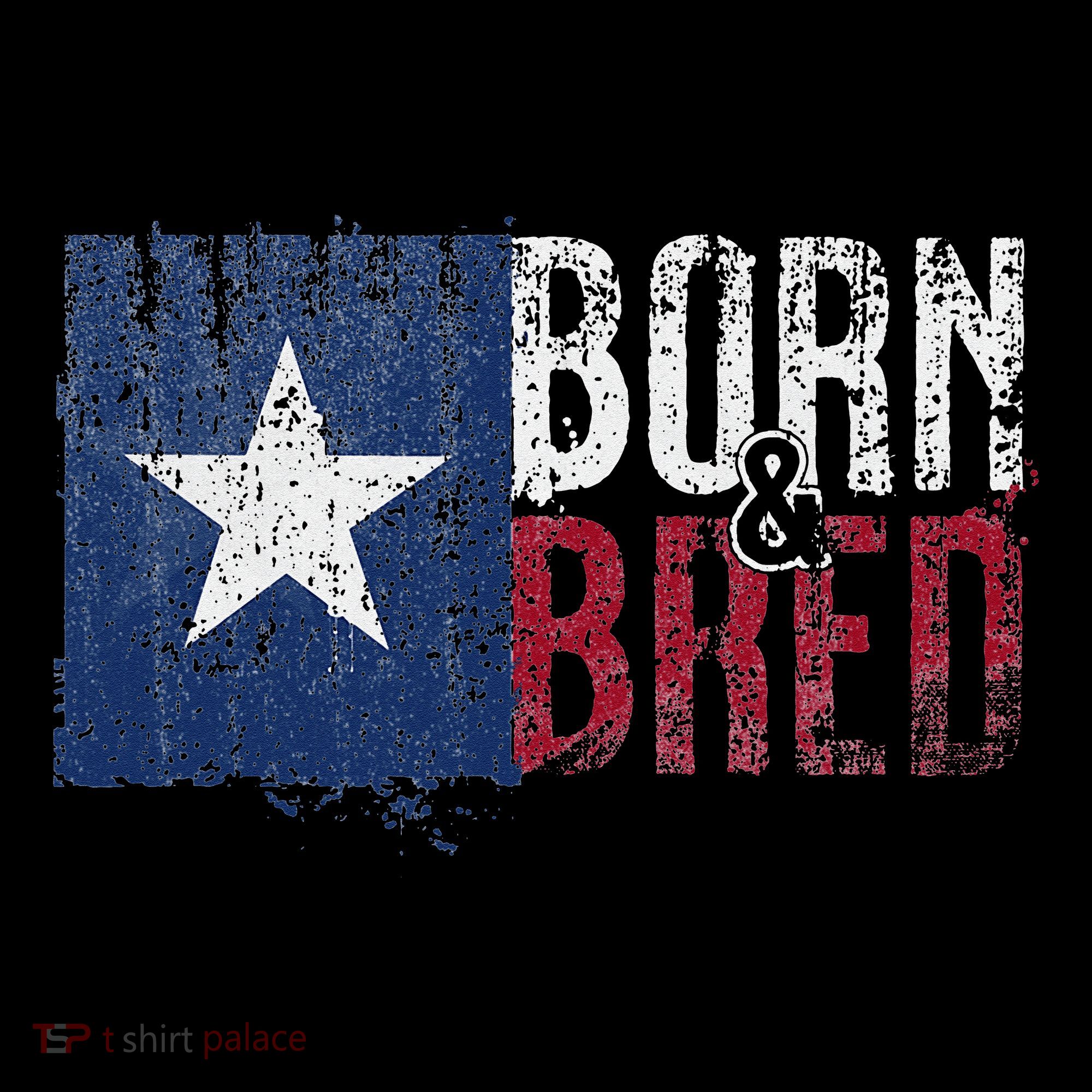 Texas State Flag Pride Born & Bred Native Home Tote Bag