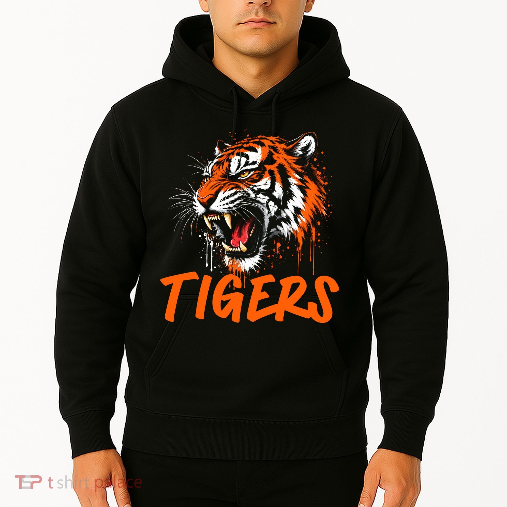 Tigers Sports Fan Hoodie