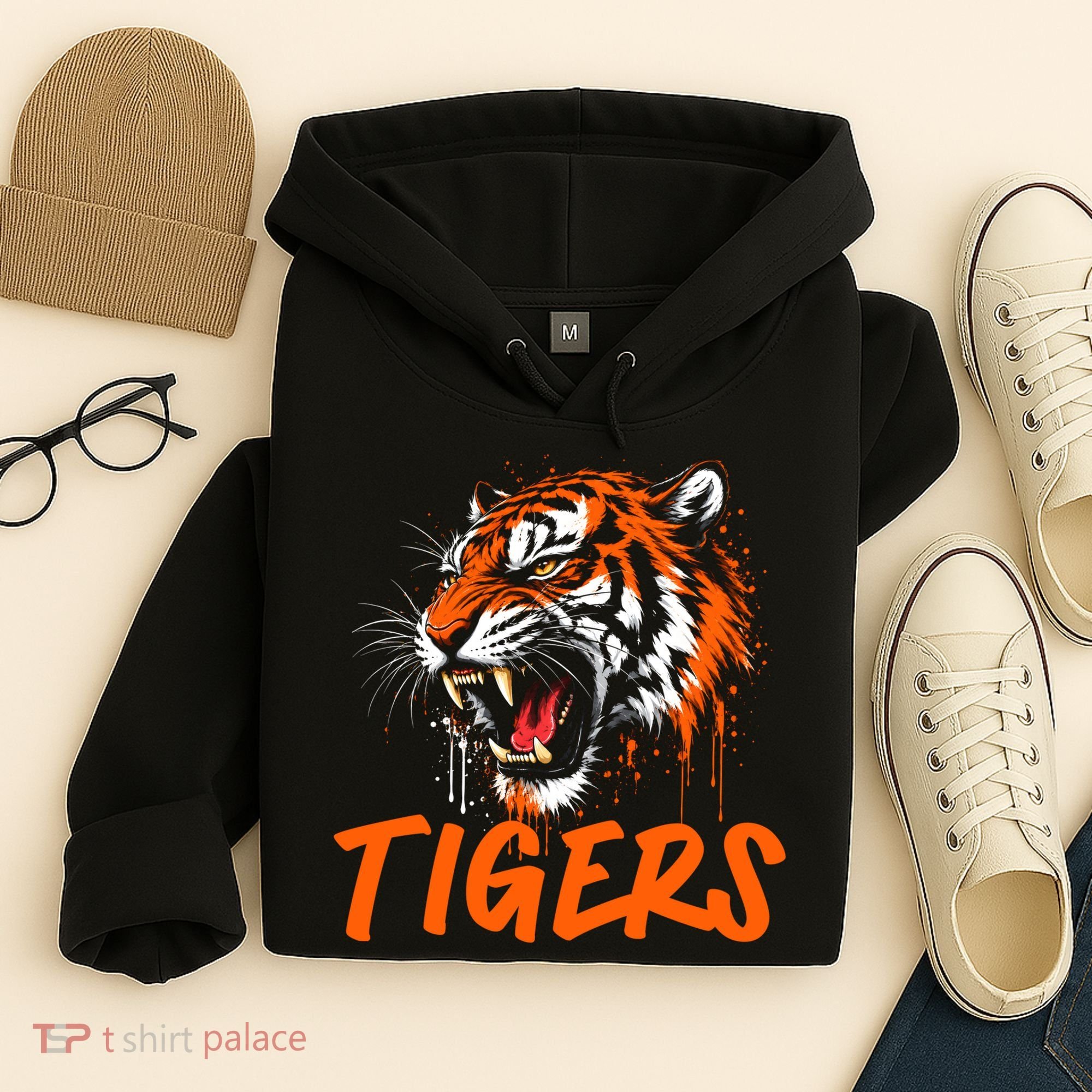 Tigers Sports Fan Hoodie