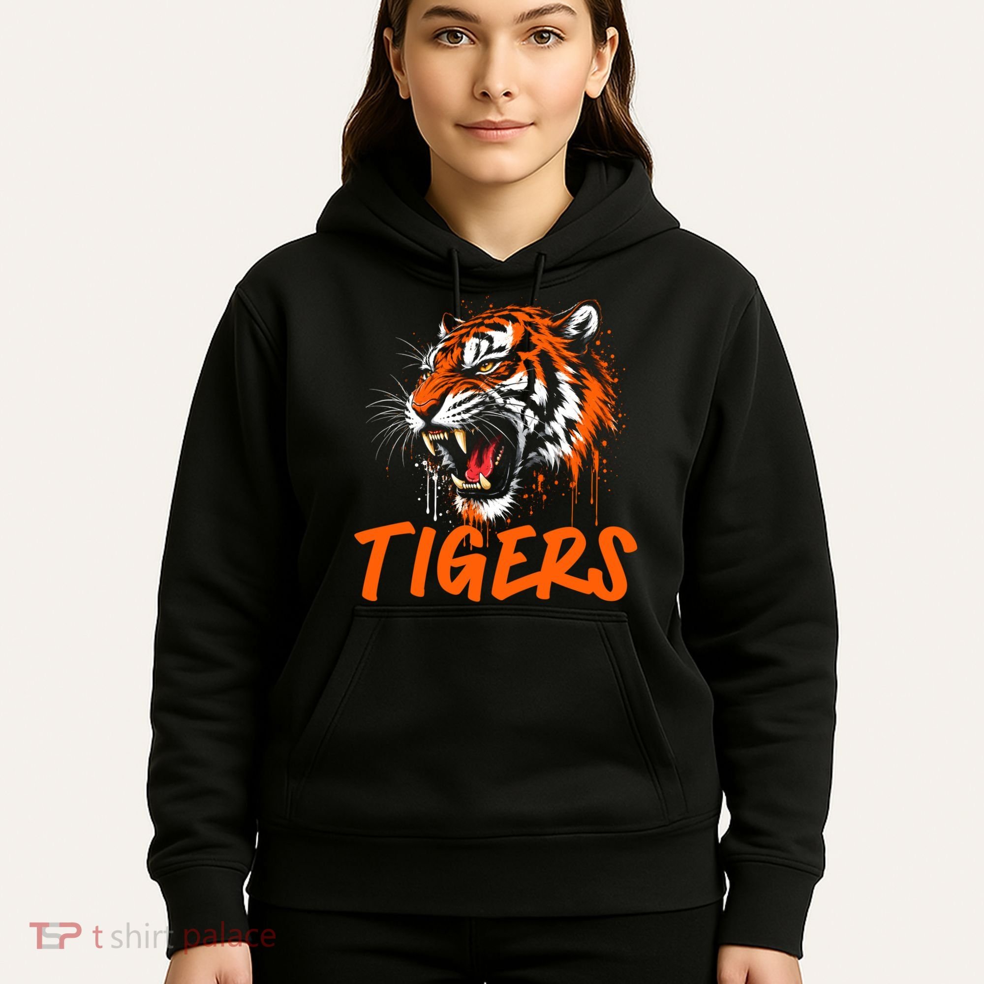 Tigers Sports Fan Hoodie