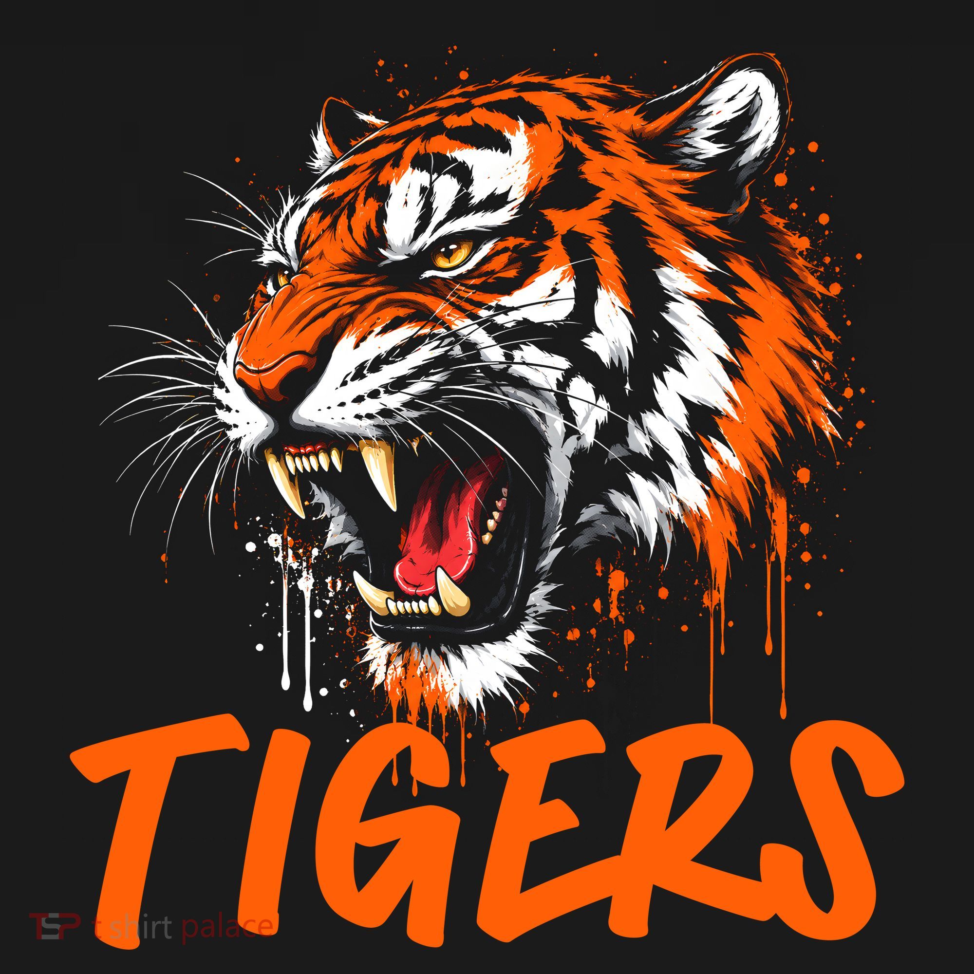 Tigers Sports Fan Baby Bodysuit