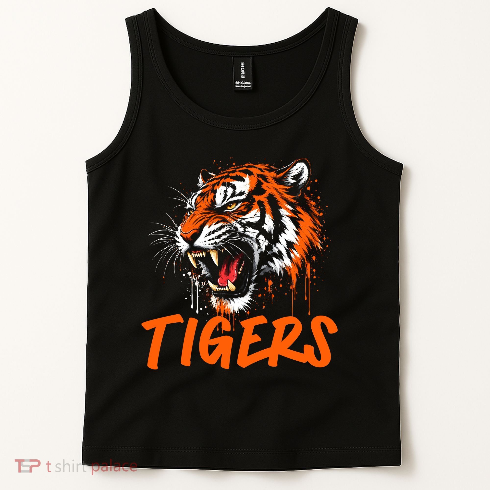 Tigers Sports Fan Tank Top