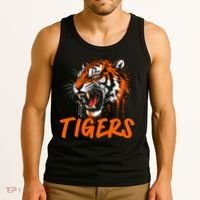 Tigers Sports Fan Tank Top thumb 3
