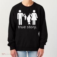 True Story Fishing Women's Sweatshirt thumb 0