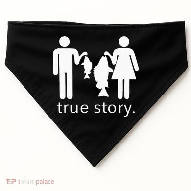 True Story Fishing USA-Made Doggie Bandana