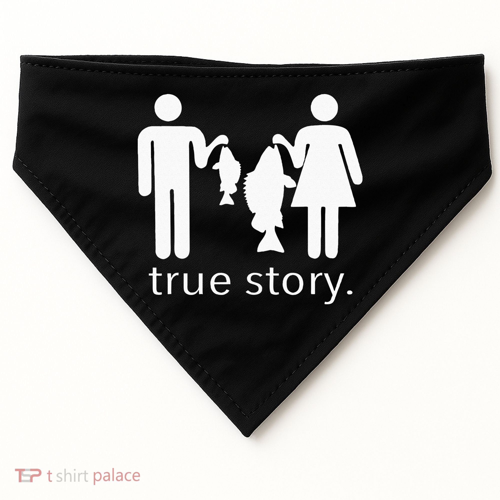 True Story Fishing USA-Made Doggie Bandana