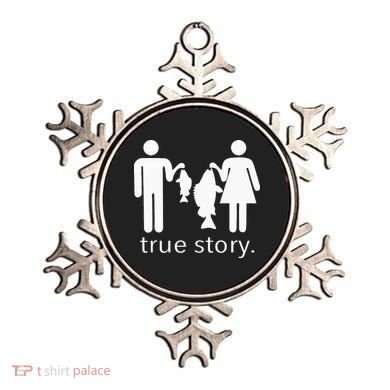 True Story Fishing Ornament
