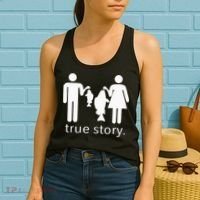 True Story Fishing Women's Tank Top thumb 2