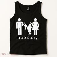True Story Fishing Tank Top thumb 2